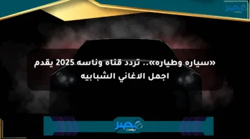 «سيارة وطيارة».. تردد قناة وناسة 2025 يقدم أجمل الأغاني الشبابية